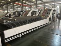 Máquina laminadora automática de alta velocidad de 3/5/7 capas para flautas, máquina eléctrica para pegado y laminación de tableros