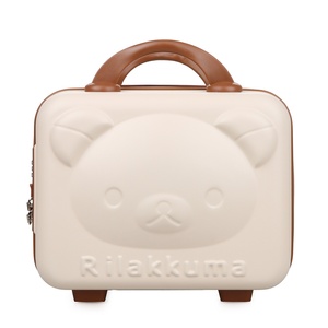 Valise Mini à Main Bear Fashion 14 Pouces, Boîte à Mot de Passe Portable avec Fermeture Éclair, Plastique, Dessin Animé, Souvenir, Étui à Cosmétiques - Product Image 5