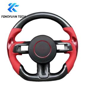 พวงมาลัยคาร์บอนไฟเบอร์แบบฟอร์จสั่งทำพิเศษสำหรับรถฟอร์ด มัสแตง จีที 350 เอส550 เอส650 เอส197 อีโคบูสต์ ปี 2005-2009 2024 2019 2017 2013 2016 - Product Image 6