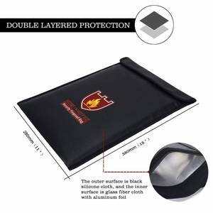 CUSTOM Waterproof and Fireproof <b>Document</b> <b>Bag</b> Home Office and School Secure Filing and Storage Solution - Product Image 4