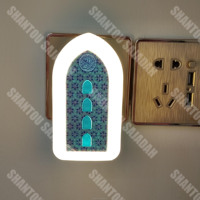 SAJADAH ZK3SPRO Mini haut-parleur cube Coran avec prise EU et fonction de mémoire automatique, lecteur audio islamique compact pour la prière quotidienne à domicile