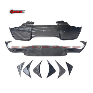 ชุดกันชนหลังคาร์บอนไฟเบอร์สำหรับ Mclaren 720S แบบ Top-car พร้อมลิ้นดิฟฟิวเซอร์หลัง อะไหล่รถยนต์ - Product Image 2