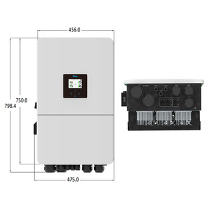 Inversor de Batería de 48V SUN-8/10/12KW-SG05LP3, Inversor Solar Híbrido Trifásico de 8kw, 12kw, 15kw, 20kw, 2 MPPT, Precio para el Hogar - Product Image 2