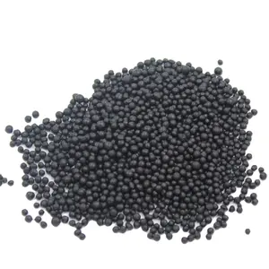 Acide humique aminé NPK granulés brillants 2-4mm engrais organique pour cultures