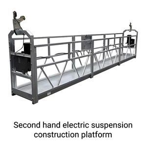 Plateforme suspendue électrique série ZLP en alliage d'aluminium pour travaux en hauteur, nacelle de travail industrielle, équipement de <span class=keywords><strong>façade</strong></span> - <span class=keywords><strong>Prix</strong></span> - Product Image 5