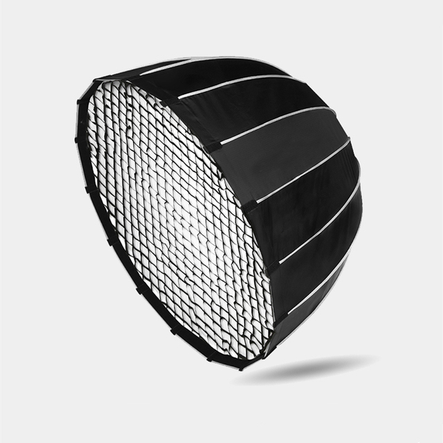 Parabolic Strobe Speedlite Plyo Speedlight Softbox Photography Bowens Mount 90cm Soft Box Photo Studio with Bag Diffuser Grid