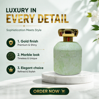 Flacon de parfum vide en verre écologique, forme personnalisée, tendance, avec bouchon magnétique, contenant de parfum