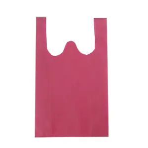 Gift Promotion Bag Non Woven T Shirt Bag W Cut Non Woven Tote Bag Design Custom