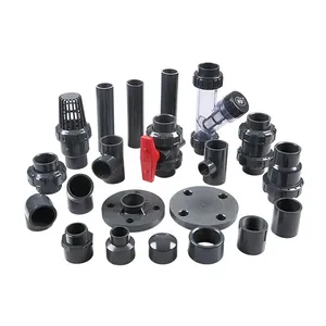 Industry using high quality DIN UPVC SCH80 pipe fittings 90 degree female thread elbow