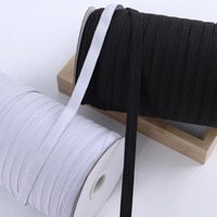Bande élastique plate en jacquard de haute qualité avec logo, design tricoté pour application de logo personnalisé