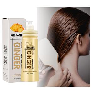 Shampoo au gingembre pour cheveux grisonnants, shampooing pour le soin du cuir chevelu sec et irrité, extrait d'huile de gingembre, formule fortifiante pour les cheveux, pour hommes et femmes - Product Image 4