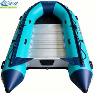 Nuovo Design Hisea, Gommone Gonfiabile Personalizzato da 4m per 5 Persone con Tettuccio per la Pesca, Prodotto in Cina a Weihai - Product Image 4