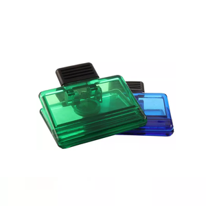 Rectangle Shape <strong>Plastic</strong> Magnetic Meno/<strong>clip</strong>/fridge Magnetic <strong>Clip</strong>/paper <strong>Clip</strong> for Promotion - Product Image 2