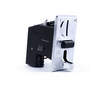 Caja de Monedas para Máquinas Recreativas con Selector Multimoneda para Máquinas Expendedoras Eléctricas de Coches, Material de Acero, Personalizable YD-M715 - Product Image 1