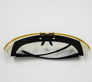 工場直販 特殊反転設計 X線遮蔽 クリア鉛アクリル安全メガネ - Product Image 6