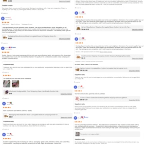 Hộp bìa cứng cao cấp đặt làm riêng để gửi quà, đóng gói hàng hóa, vận chuyển bằng bìa carton sóng - Product Image 2