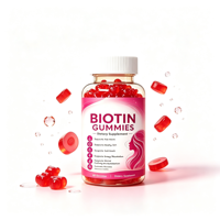 Erythritol, zonder maïssiroop, vegan, vegetarisch, gelatinevrij, met monniksvrucht, zoet, biotine gummies