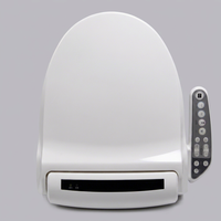 Couvre-siège de toilette électrique avec bidet intégré, nettoyage à l'eau chaude, séchage à l'air, désodorisant automatique pour hôpital
