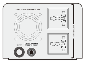 KEBO 5000VA Regulador de tensão automático monofásico PWB parede Home Appliance dois dígitos Display LED relé de cobre para AC - Product Image 4