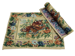 مفرش طاولة منسوج مخصص بالجملة من القطن والبوليستر والجاكار - Product Image 4