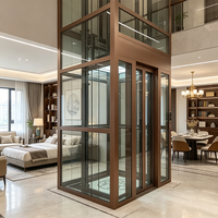 House Elevator Hydraulic Home Internal Lift Price 2 3 4 Floors Indoor Outdoor Small Home Elevator for 2 Person