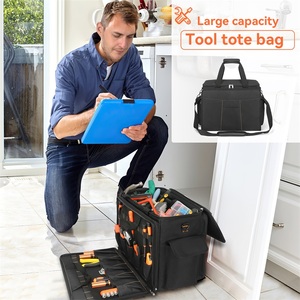 BSCI tùy chỉnh người đàn ông phụ nữ nhiệm vụ nặng nề công cụ Túi hệ thống ống nước túi công cụ nhỏ miệng rộng Túi tổ chức - Product Image 6