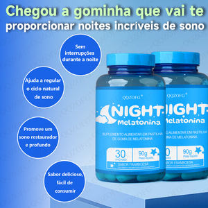 Vente chaude Nuit Melatonina Capsule Promove Um Descanso Profundo E Continuo 30 Capsules - Product Image 4