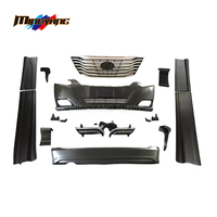 Kit de Carrocería Adecuado para Hyundai H1 Starex 2008-2017, Reacondicionamiento con Parrillas de Parachoques Delantero y Faldón Lateral, Actualización 2014