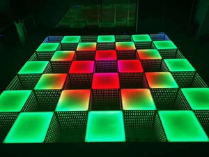 Pista de Baile LED Botai Portátil para Bodas, Interactiva 3D, Pista de Baile Luminosa con Espejo Infinito Inalámbrico - Product Image 2