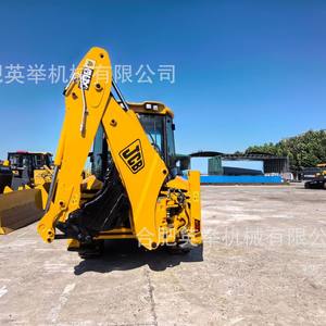 Chargeuse-pelleteuse JCB 3CX d'origine importée, à deux têtes, avec godet multifonctionnel, transmission intégrale, tout-terrain, double usage, installation - Product Image 5