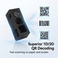 Module de lecteur de codes-barres 1D 2D OEM compact, lecteur de codes QR, interface USB/COM, en stock pour mobile, tablette, PDA