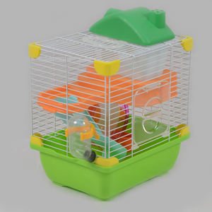 Gabbie per criceti del castello di piccoli animali portatili all'aperto di plastica del filo di ferro - Product Image 3