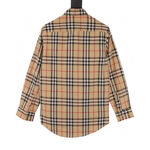 Camicia Classica da <span class=keywords><strong>Uomo</strong></span> in Cotone 2025 Iconic Check Lining, Taglio Britannico, Eleganza Moderna con Design Heritage e Stile Burberry - Product Image 2