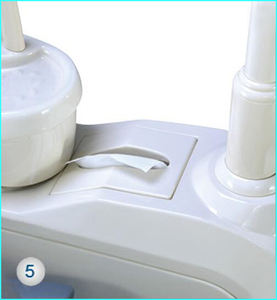 Ergonomic Design <strong>Dental</strong> Equipment <strong>Chair</strong> Electric Plastic <strong>Chair</strong> with <strong>Price</strong> Alleviates Treatment Stress Improves Patient Comfort - Product Image 5