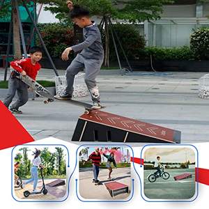 Amateurs de sports extrêmes OEM planche à roulettes en bois massif rampe de vélo Scooter <span class=keywords><strong>BMX</strong></span> RC voiture et rampe de <span class=keywords><strong>skate</strong></span> pour enfants - Product Image 6