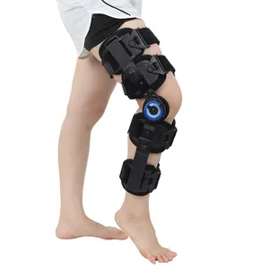 Telescopic ROM Knee Brace Angle Adjustable Knee Brace ROM Post Op Hinged Orthopedic Keen Brace For Adults