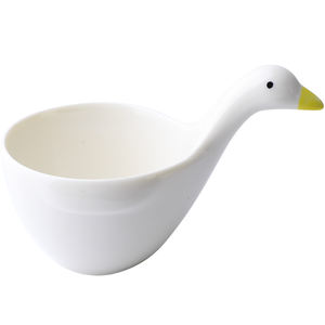 Cute Duck Bowls en porcelaine blanche Cartoon Soy Condiment Plats Céramique Snack Assaisonnement Assiettes Cuisine Vaisselle Tomatio Sauce Plat - Product Image 6