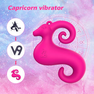 Vibrateur Zodiac Sign Ylove, mini vibrateur en silicone Capricorne, collier, 10 modes de vibration, jouet sexuel pour adultes, cadeau pour femmes - Product Image 2