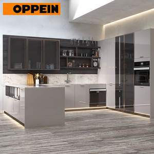 Durable And Elegant Grey Kitchen Cabinet Doors Variants Alibaba Com