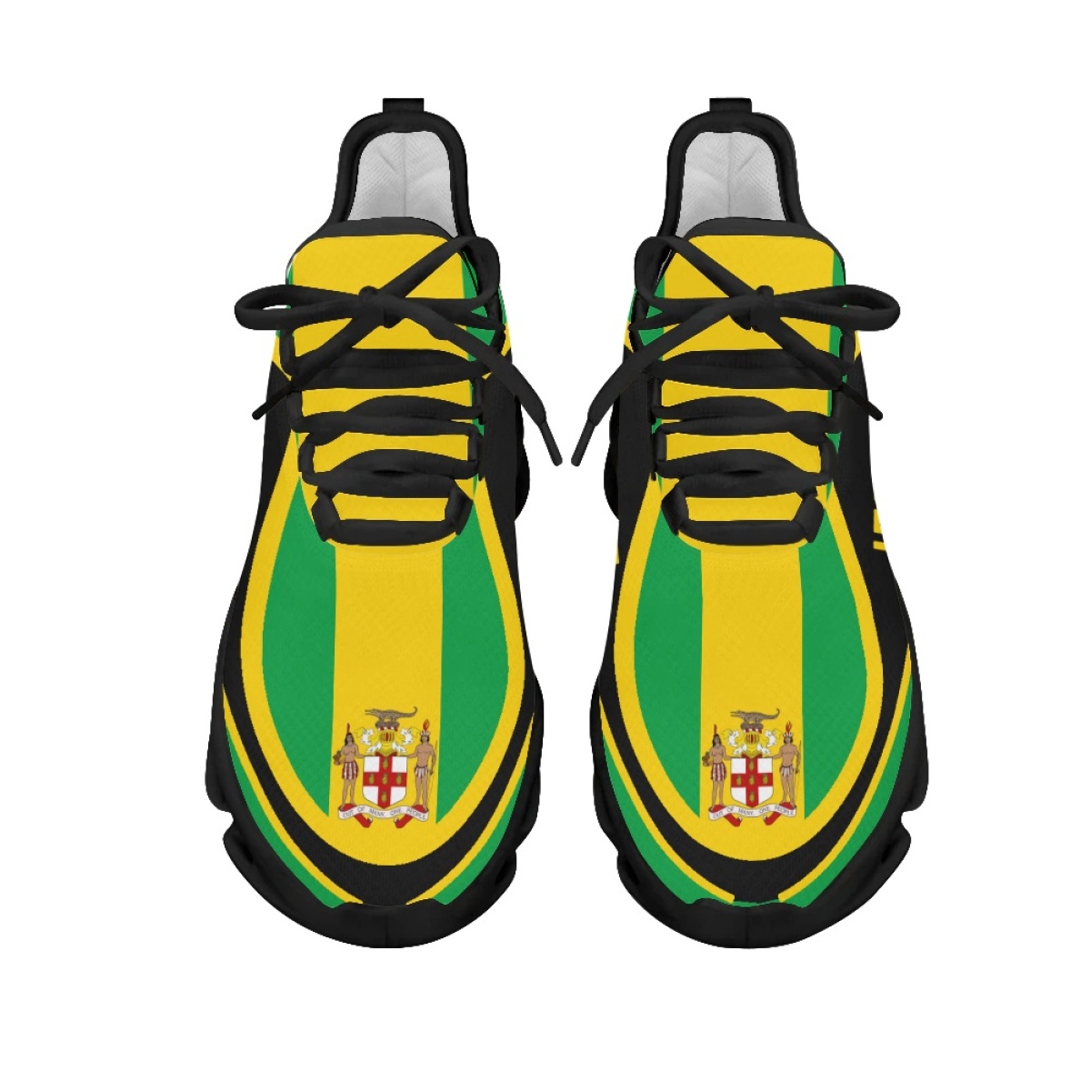 洋書 JAMAICA Jamaica Flag with Name - Custom Sport Shoes for Pride