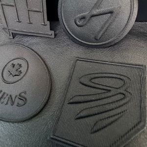 Étiquettes de marque de vêtements, étiquettes en relief, badges, patchs pour vêtements, autocollants lavables à repasser - Product Image 2