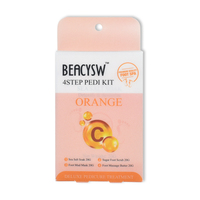Poudre de gelée cristalline douce végétalienne pour pédicure spa, aux arômes de citron, lavande et rose, à base de plantes sèches, fournitures de manucure pour adultes et soin des pieds