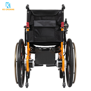 Fauteuil roulant tout-terrain abordable et prêt à voyager avec un cadre en acier médical léger et facile à plier pour adultes - Product Image 5
