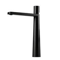 Robinet de lavabo moderne minimaliste multicolore en laiton, mitigeur monocommande monotrou à poser, finition dorée, eau chaude et froide