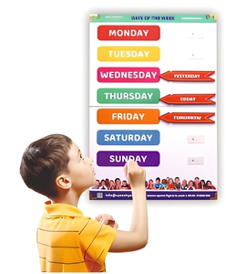 Day Concept Learning Board Early <b>Educational</b> & Special Needs Teaching Toys <b>Educational</b> Toys Learning Boards - Product Image 4