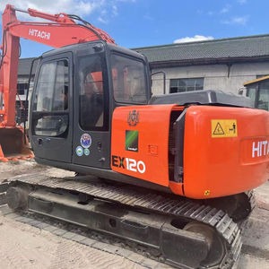 Excavadora Hidráulica Usada Hitachi Ex120 Lista para Enviar, 12 Toneladas, 63kw de Potencia, Origen Japón, Rendimiento Estable - Product Image 2