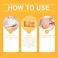ODM OEM soins de la peau soins du corps crème amincissante pour le corps crème chaude pour perdre du poids crème pour brûler les graisses gel fondant pour la perte de poids