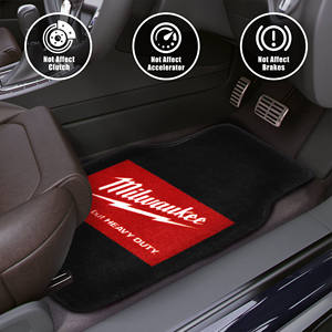 Tapis de voiture avec logo personnalisé |   Tapis de sol automobiles imperméables et antidérapants pour voitures - Product Image 2