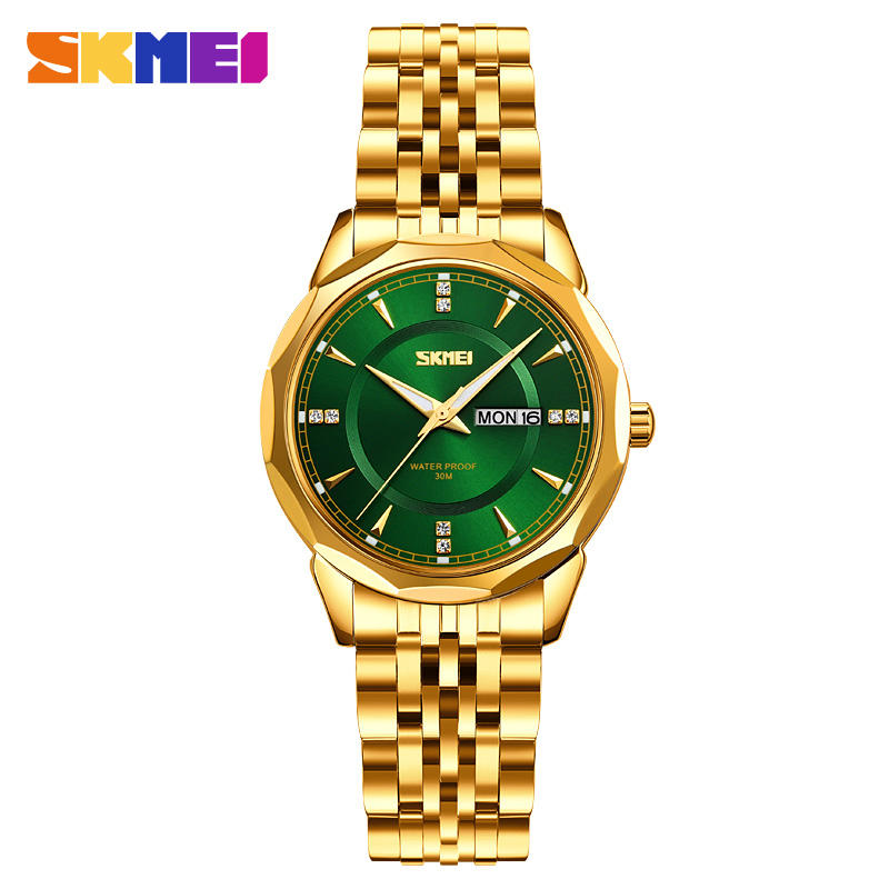 สีทอง/สีเขียว -- ขนาดสำหรับผู้หญิง