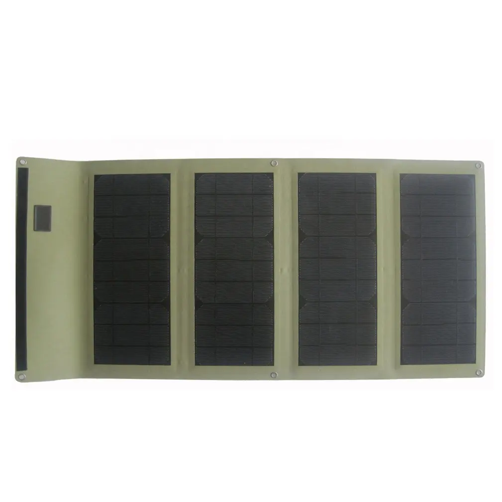 Panel solar plegable para acampar, manta solar, estera solar para acampar RV Vans